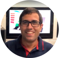 Felipe Souza, professor do curso Aprendendo Canva